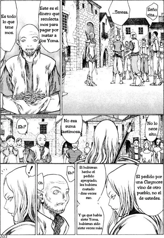 Claymore capítulo 13, página 6