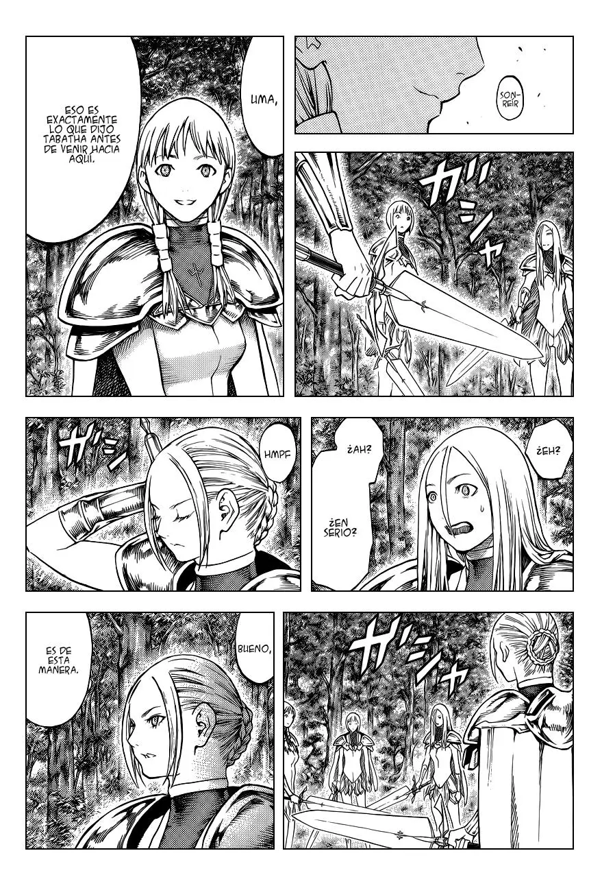 Claymore capítulo 130, página 23