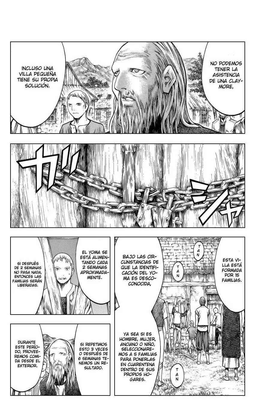 Claymore capítulo 135, página 4