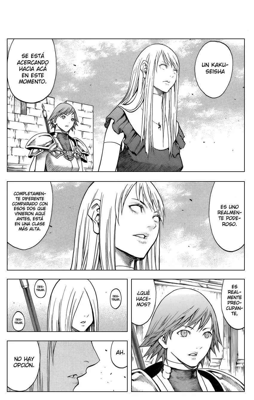 Claymore capítulo 138, página 22
