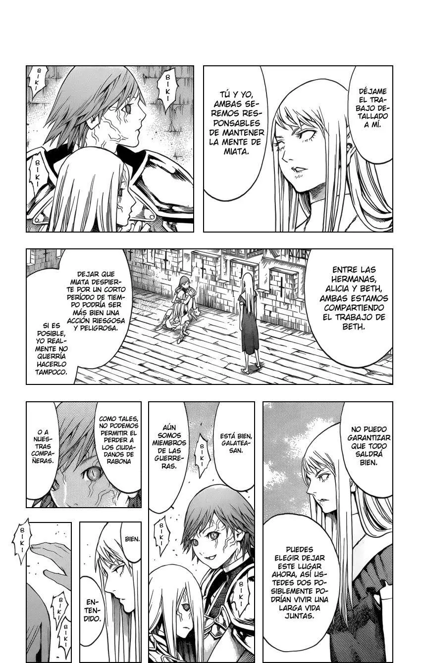 Claymore capítulo 139, página 22