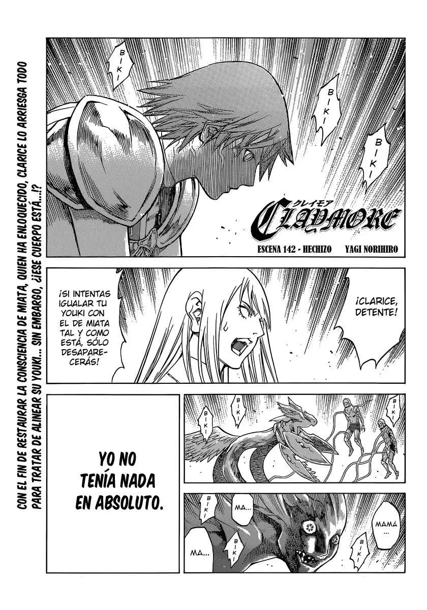 Claymore capítulo 142, página 1