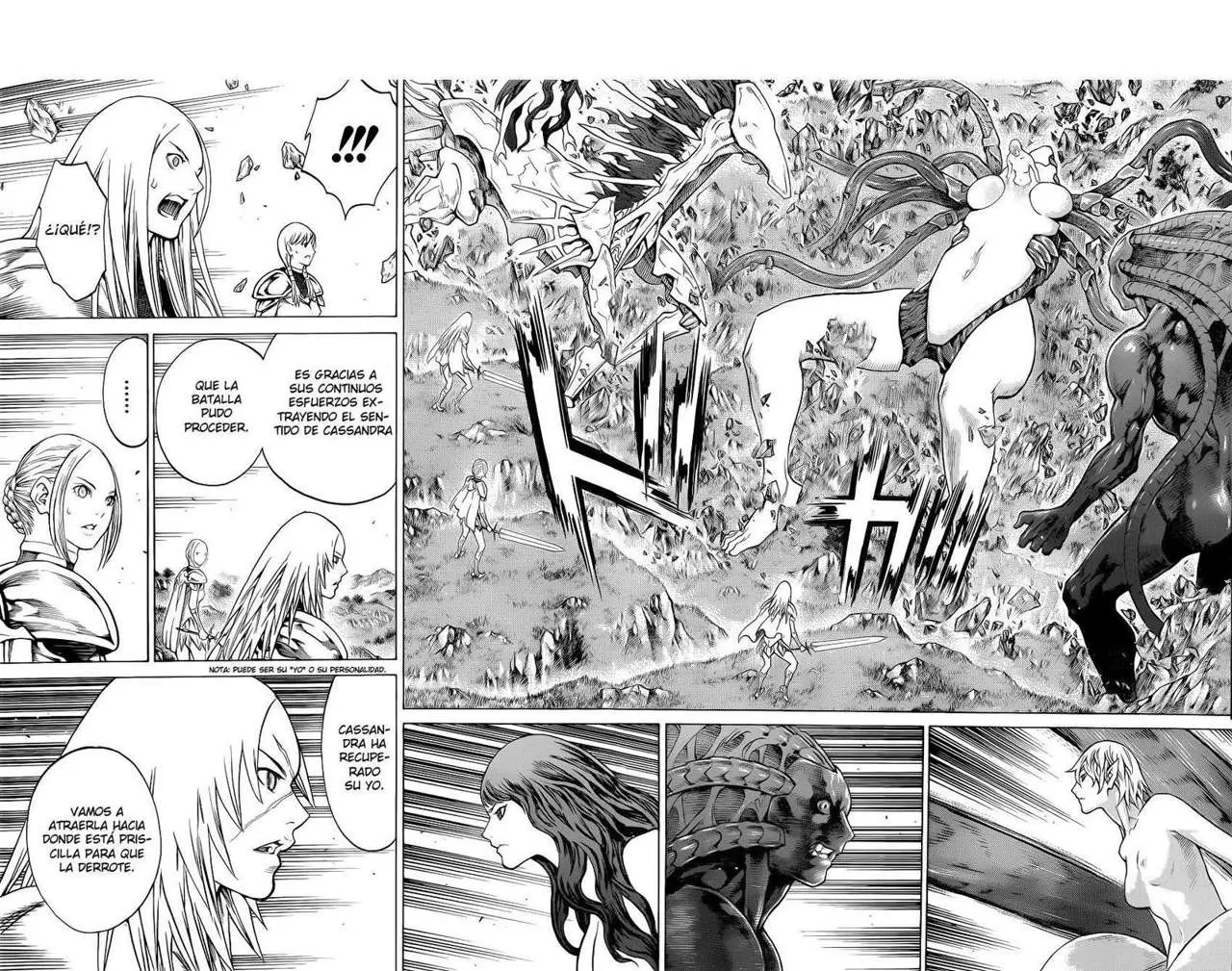 Claymore capítulo 144, página 9