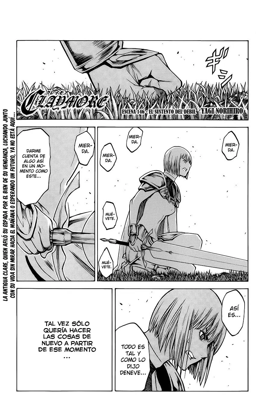 Claymore capítulo 146, página 1
