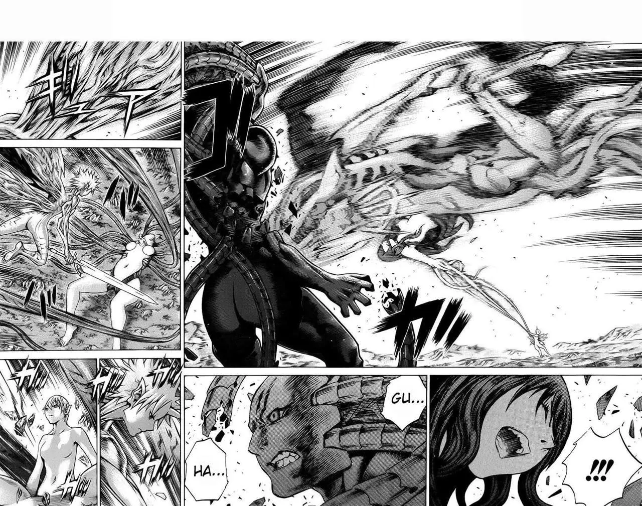 Claymore capítulo 147, página 8