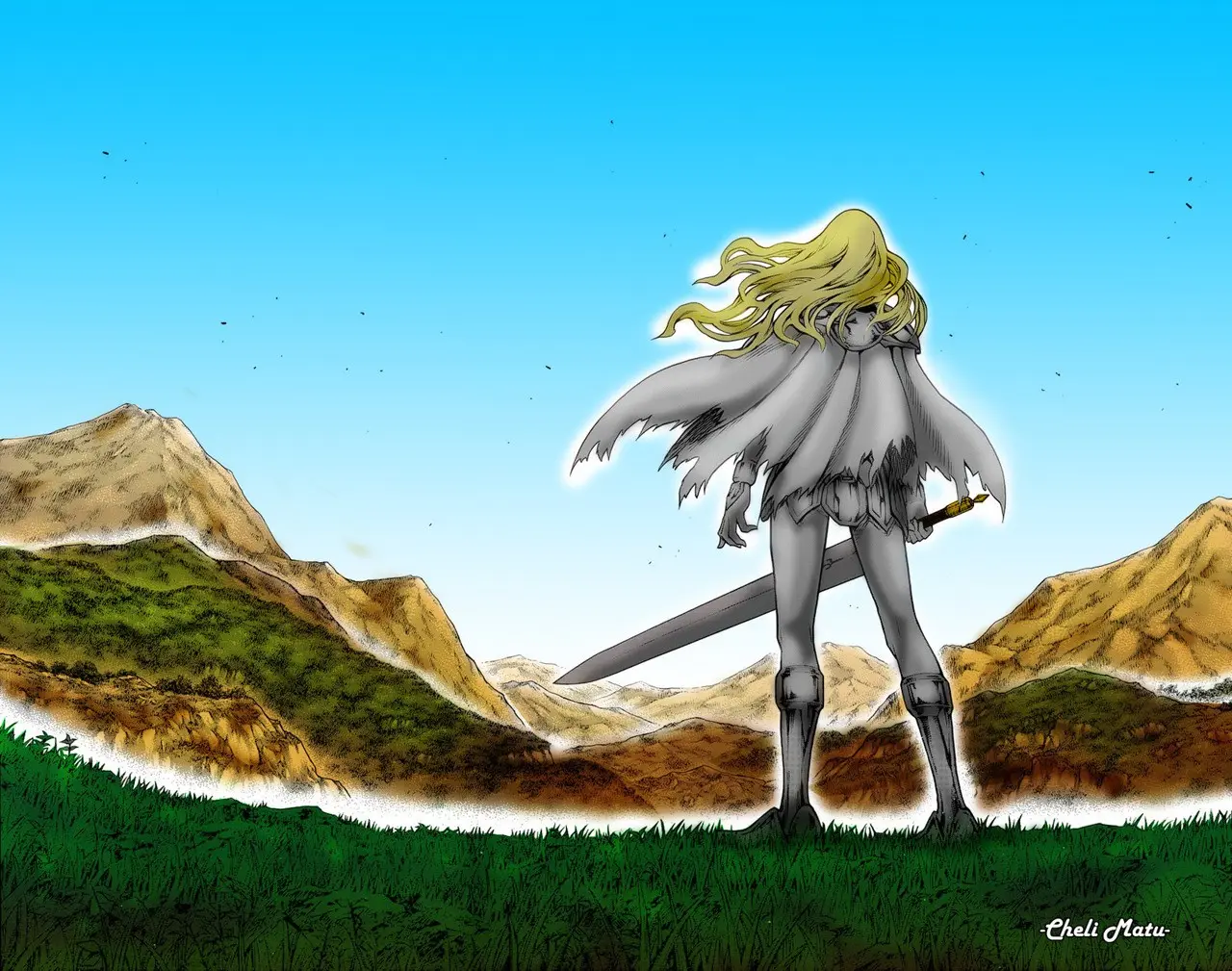 Claymore capítulo 150, página 8
