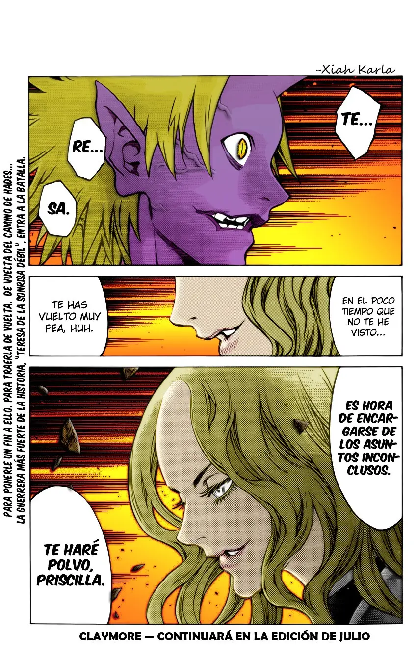 Claymore capítulo 150, página 23