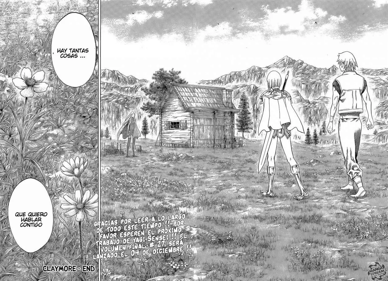 Claymore capítulo 155, página 26