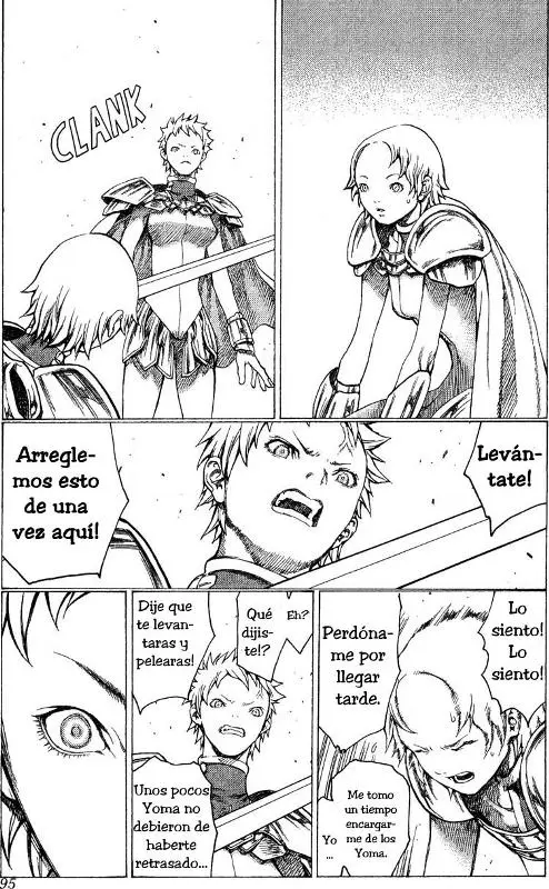 Claymore capítulo 18, página 24