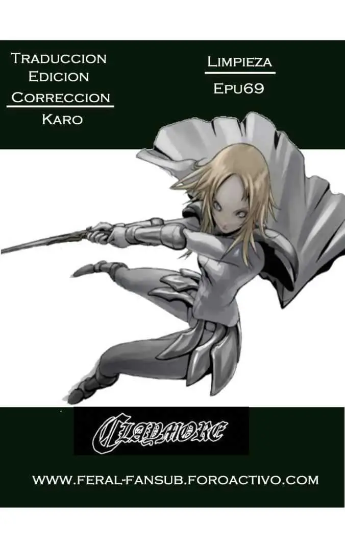 Claymore capítulo 2, página 1