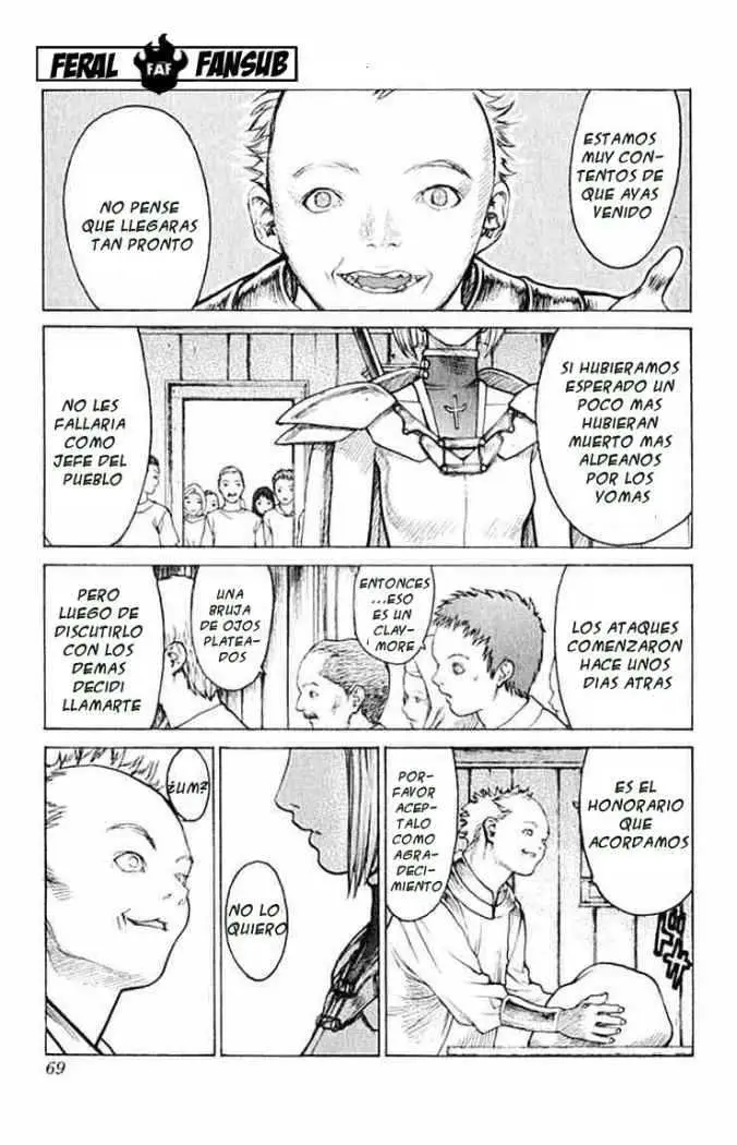 Claymore capítulo 2, página 2