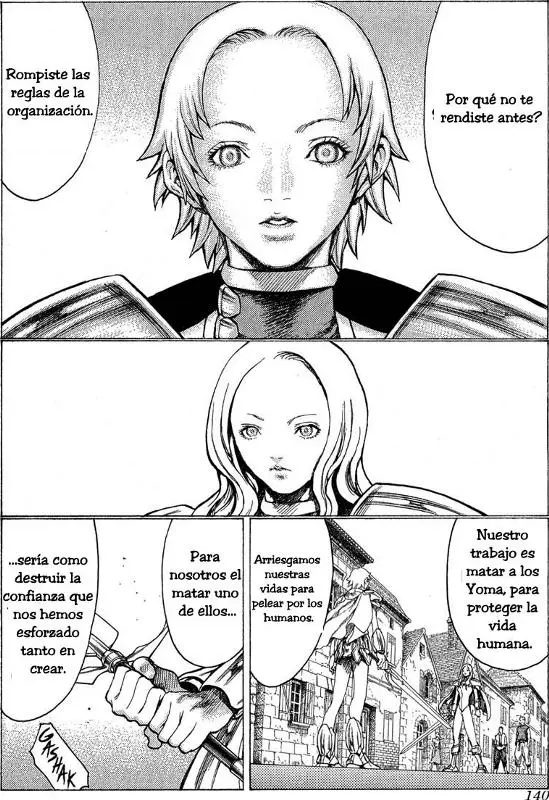 Claymore capítulo 20, página 5