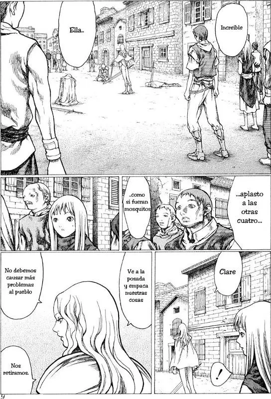 Claymore capítulo 22, página 9