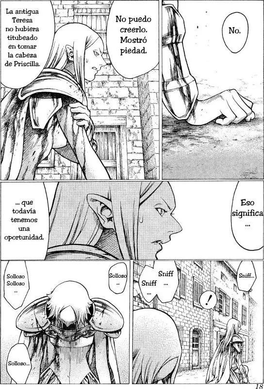 Claymore capítulo 22, página 18