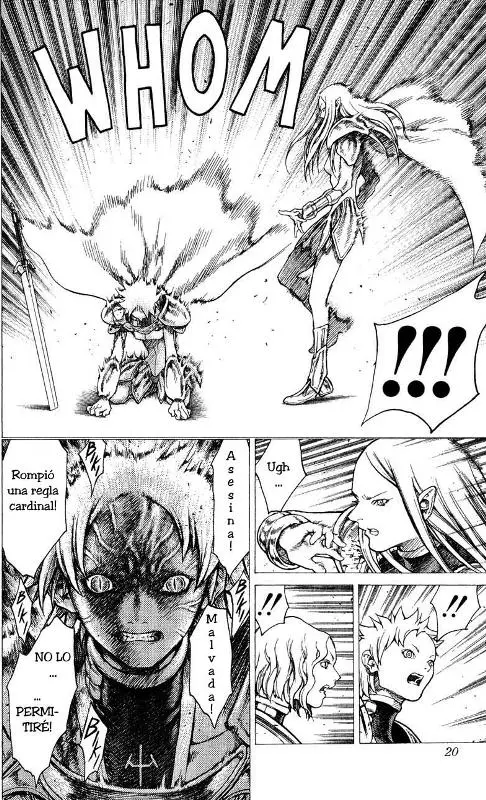 Claymore capítulo 22, página 20