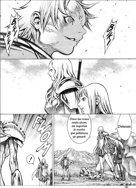 Claymore capítulo 22, página 25
