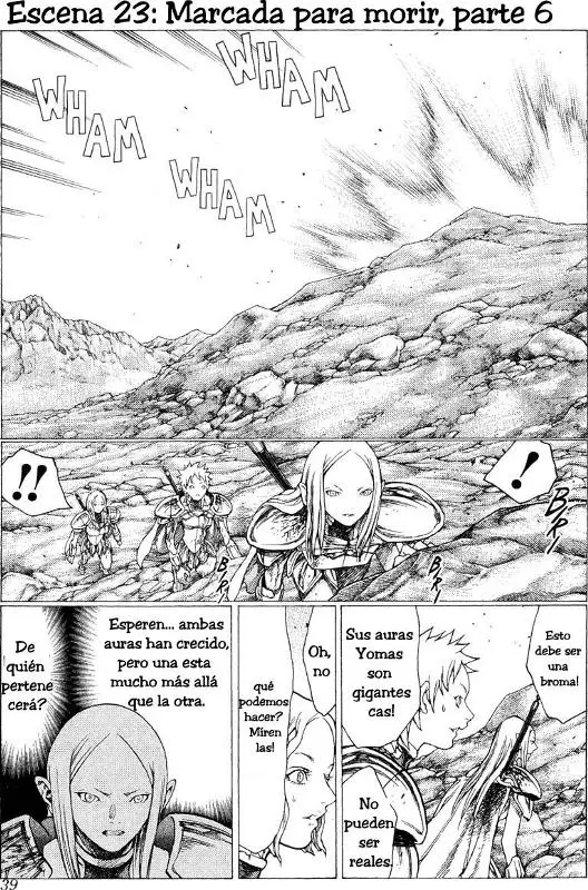 Claymore capítulo 23, página 1