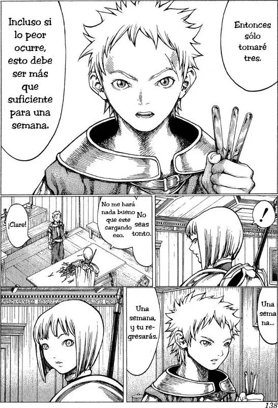 Claymore capítulo 26, página 5