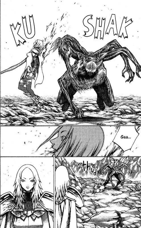 Claymore capítulo 27, página 28