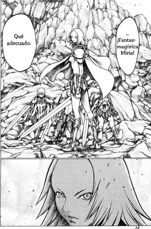 Claymore capítulo 28, página 17