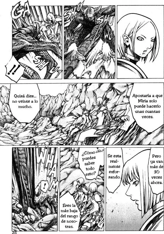 Claymore capítulo 28, página 24