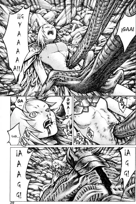 Claymore capítulo 28, página 28
