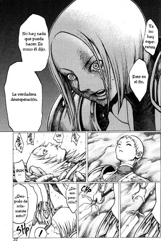 Claymore capítulo 28, página 30