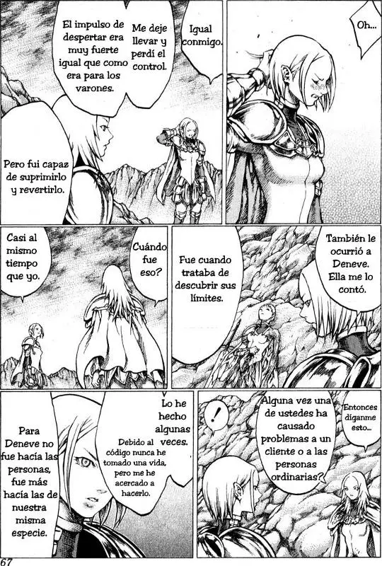 Claymore capítulo 29, página 30