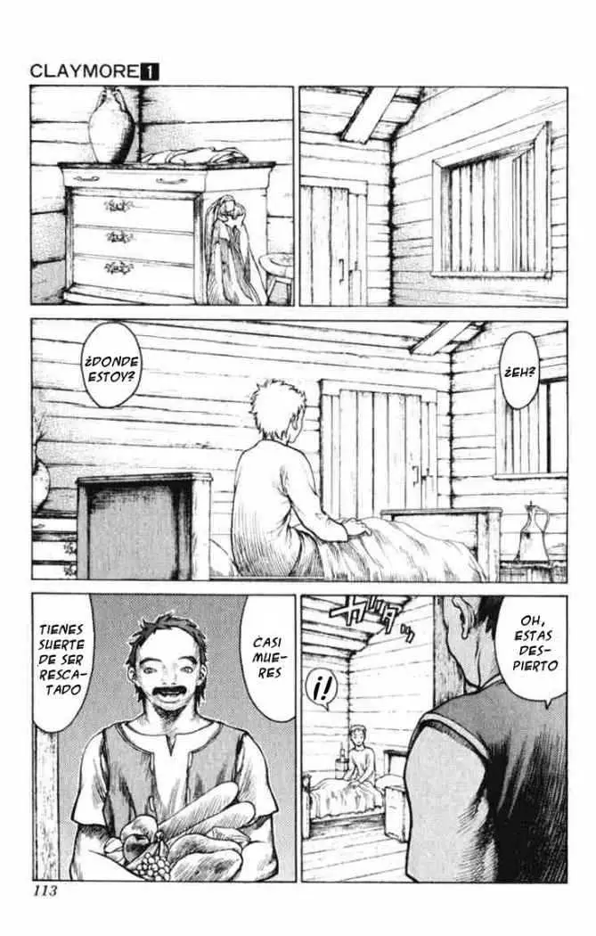 Claymore capítulo 3, página 5