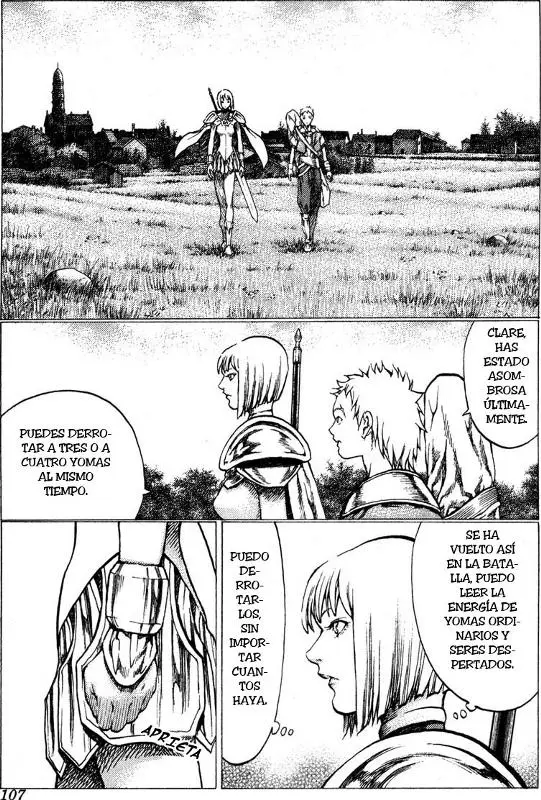 Claymore capítulo 31, página 4