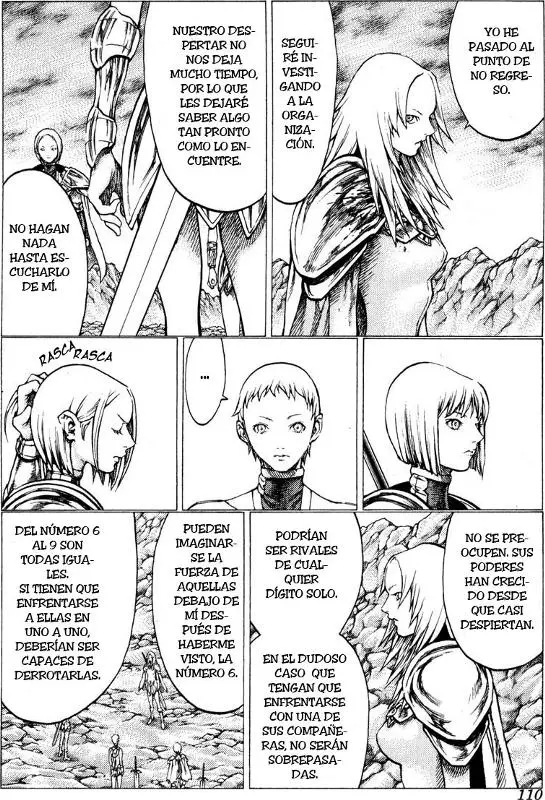 Claymore capítulo 31, página 7