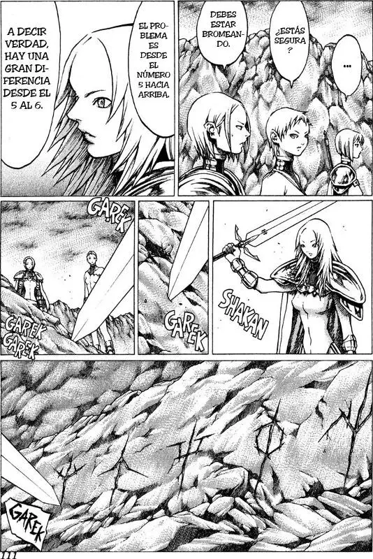 Claymore capítulo 31, página 8
