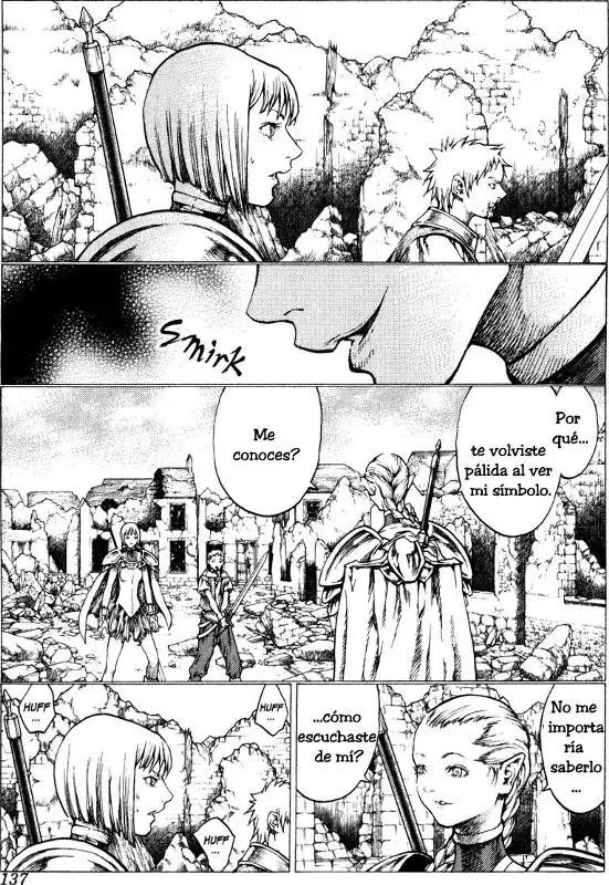 Claymore capítulo 32, página 3