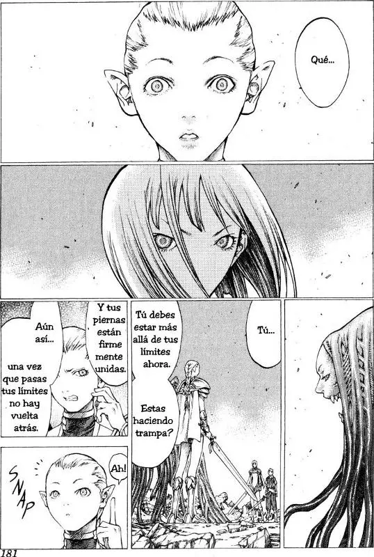 Claymore capítulo 33, página 20