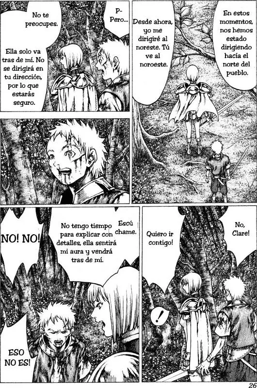 Claymore capítulo 34, página 24