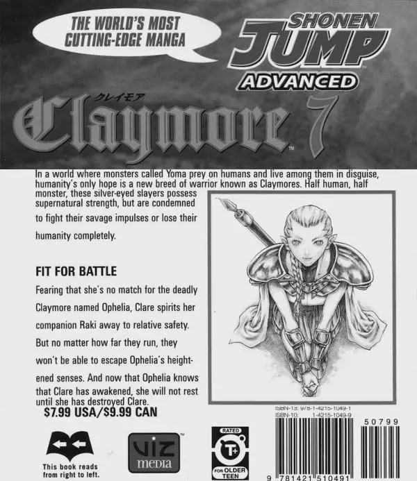 Claymore capítulo 35, página 1