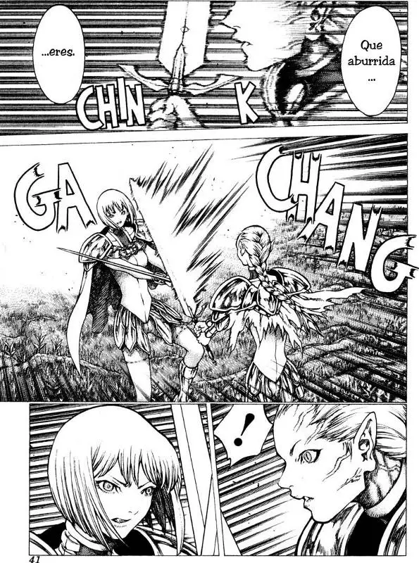 Claymore capítulo 35, página 8