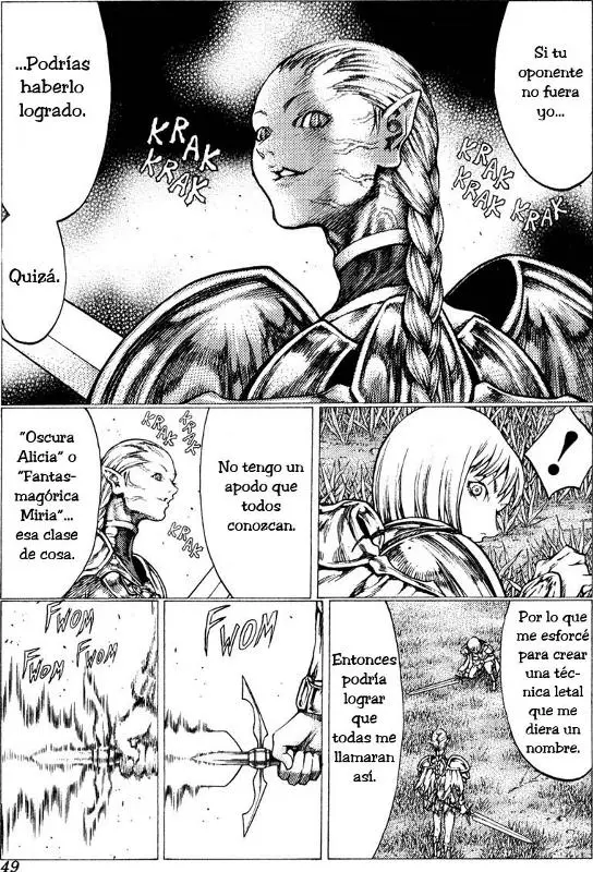 Claymore capítulo 35, página 16
