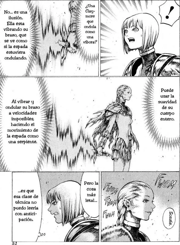 Claymore capítulo 35, página 18