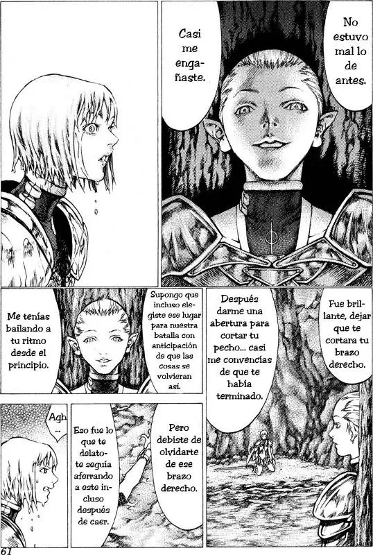 Claymore capítulo 35, página 28