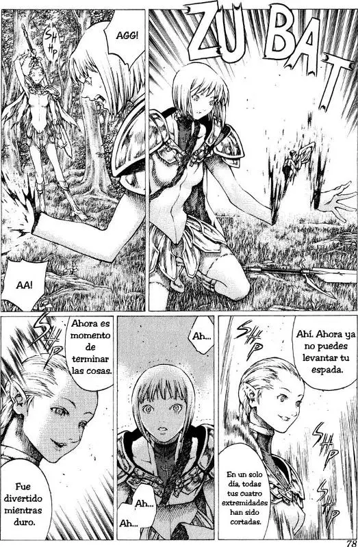 Claymore capítulo 36, página 12