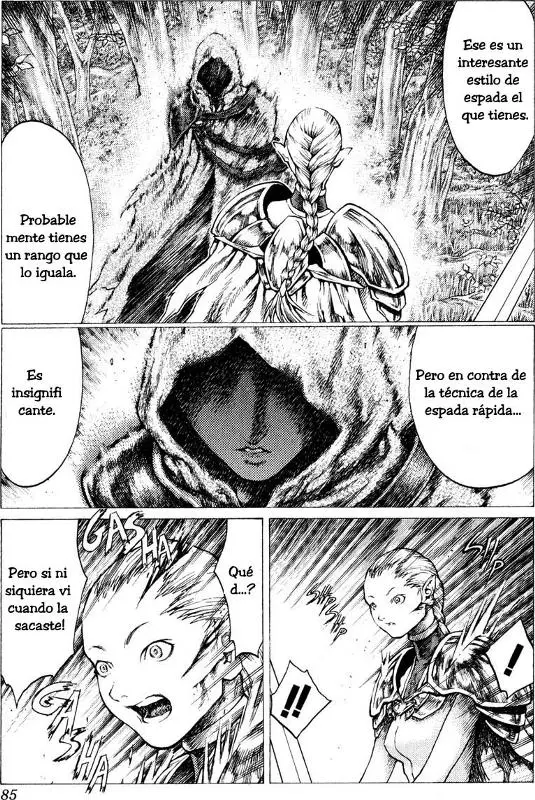 Claymore capítulo 36, página 19
