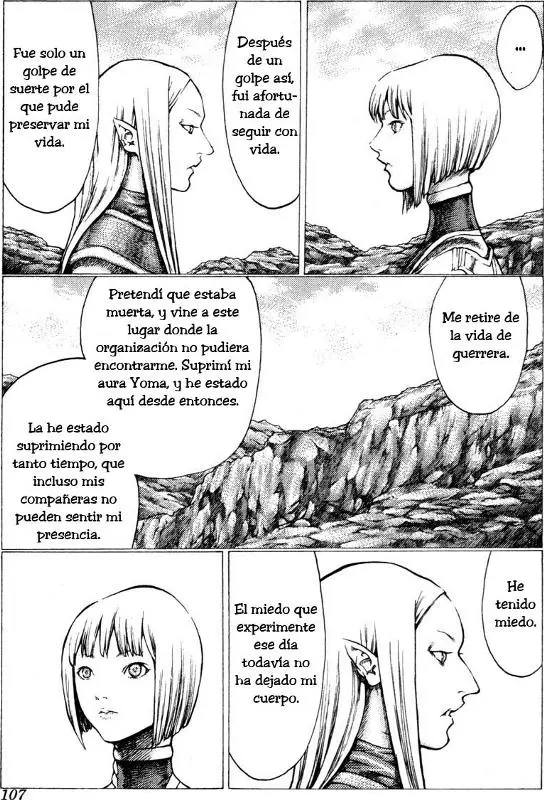Claymore capítulo 37, página 18