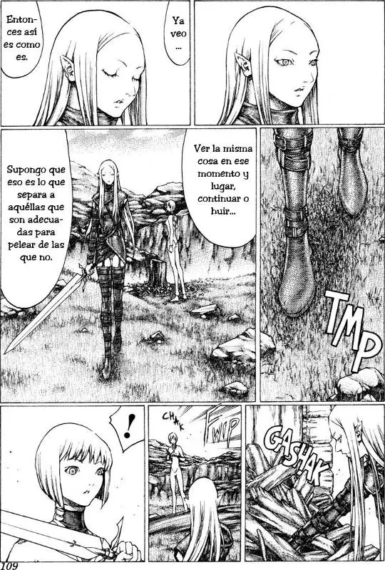 Claymore capítulo 37, página 20