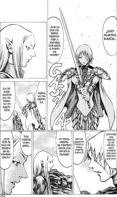 Claymore capítulo 38, página 27