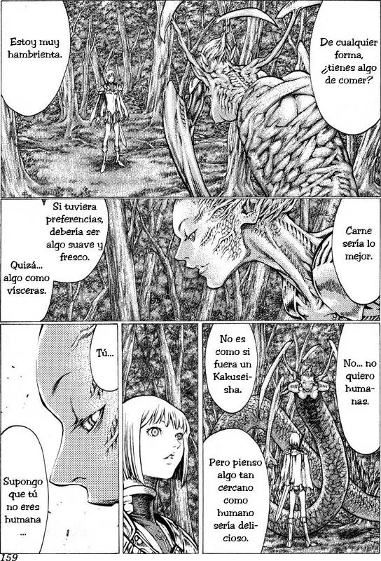 Claymore capítulo 39, página 4