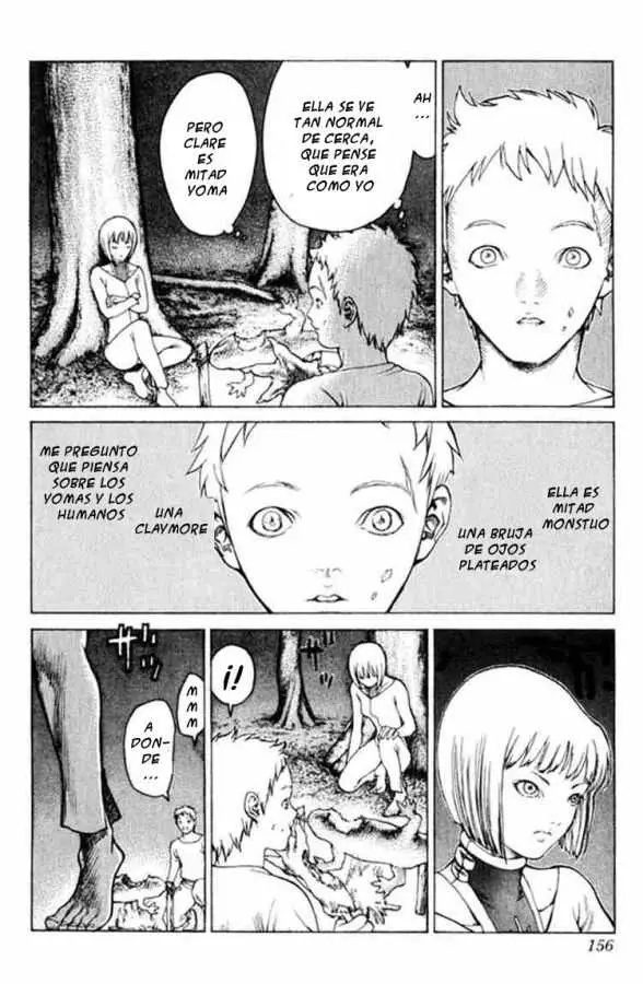 Claymore capítulo 4, página 8