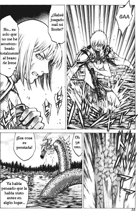 Claymore capítulo 40, página 16