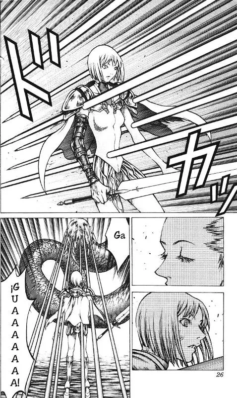 Claymore capítulo 40, página 26
