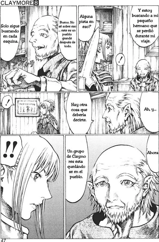 Claymore capítulo 41, página 11